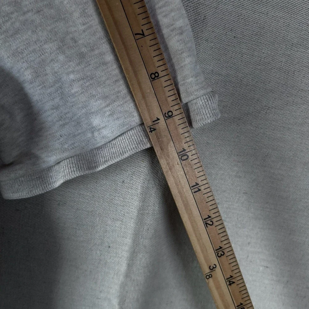 Polo Ralph Lauren Mens Large Heather Gray Short Sleeve Pony Logo Polo‎ Shirt L